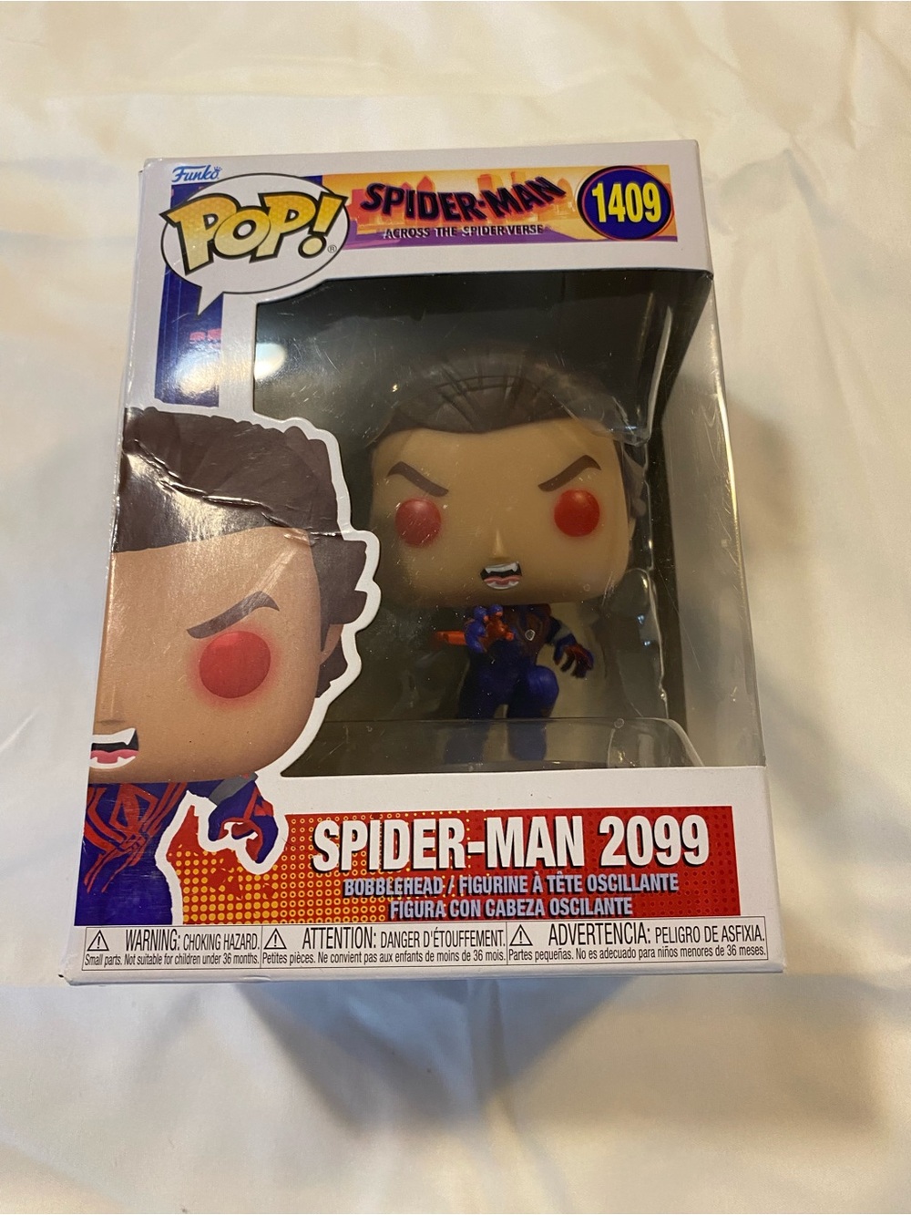 Funko Pop! Spider-Man 2099 – Blue, Red, Brown
